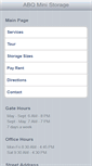 Mobile Screenshot of abqministorage.com